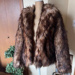 H&M Faux Fur Coat